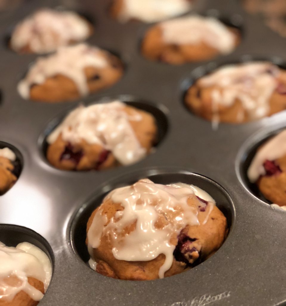 Cranberry muffin