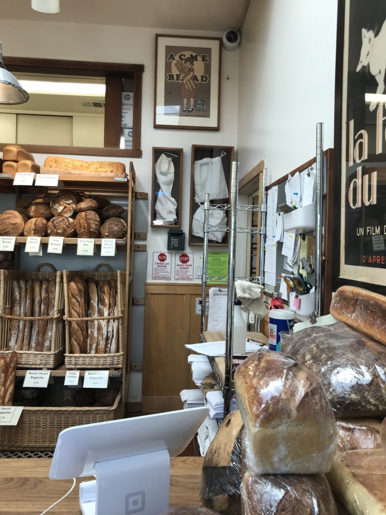 Inside Acme Bread – Berkeley CA, 2020