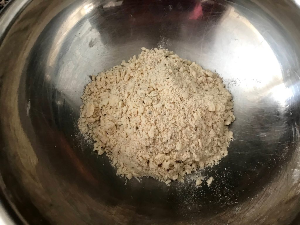 Cracker dough preparation